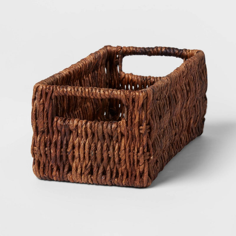 Woven Banana Bark Media Bin - Brightroom