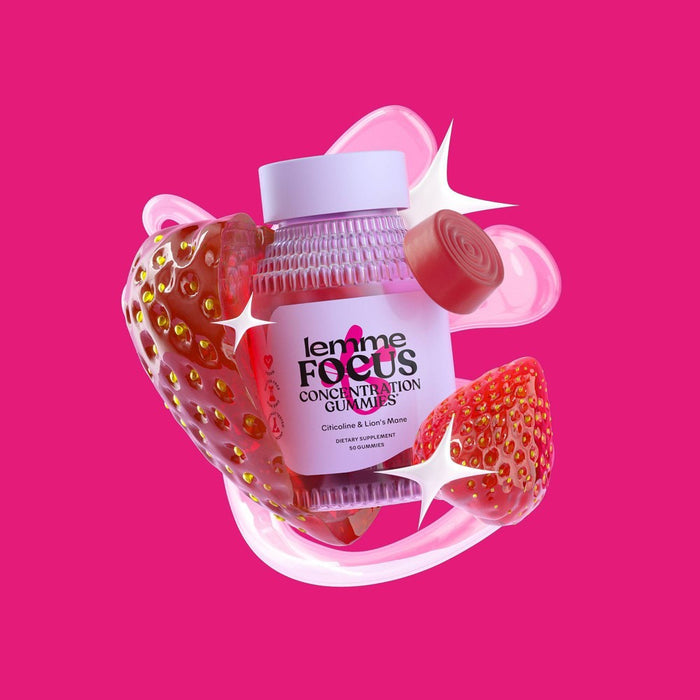 Lemme Concentration & Focus Vitamins Gummies - 50ct