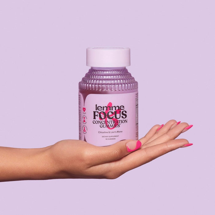 Lemme Concentration & Focus Vitamins Gummies - 50ct