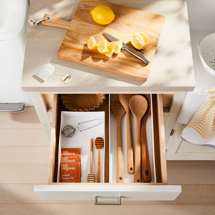 6"x10" Drawer Organizer White - Brightroom