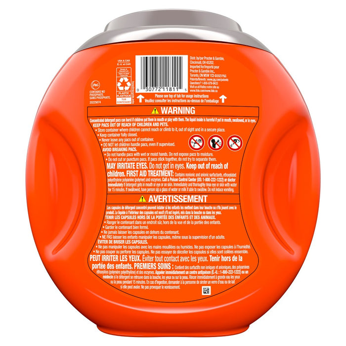 Tide Power Pods Ultra Oxi Whitening HE Compatible Laundry Detergent - 25ct