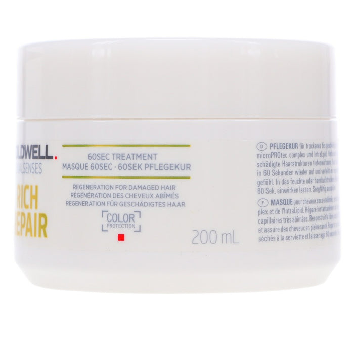 Goldwell Dualsenses Rich Repair 60 Sec Treatment 6.7 oz