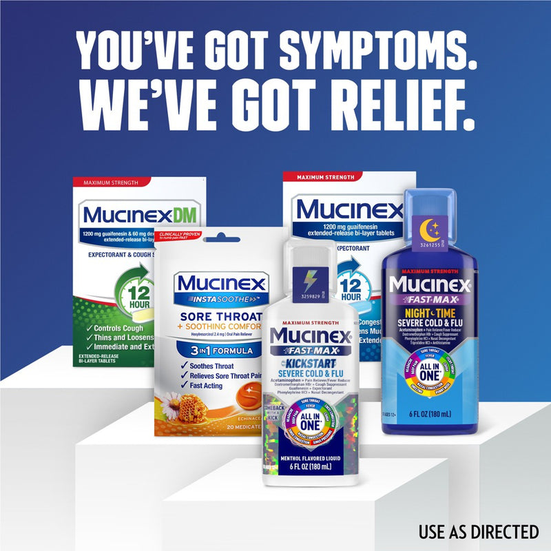 Mucinex Fast-Max Kickstart Adult Liquid Cold & Flu Treatment - 6oz