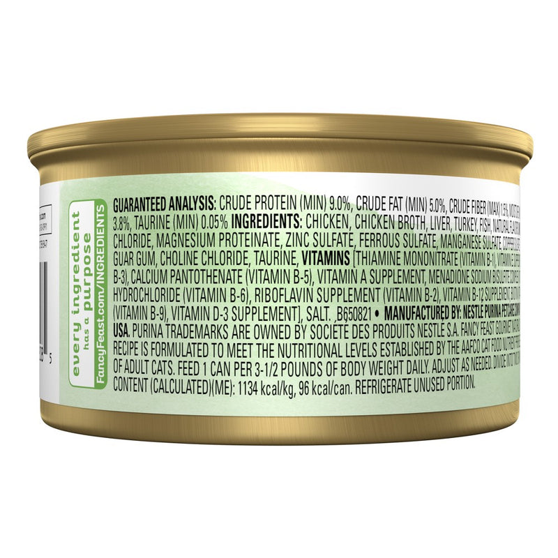 Fancy Feast Gourmet Naturals Whole Meat Chicken in Gravy Wet Cat Food - 3oz