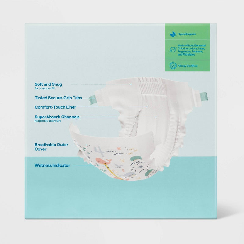 Disposable Diapers - Size 4 - 200ct - up&up (LOCAL PICKUP ONLY)