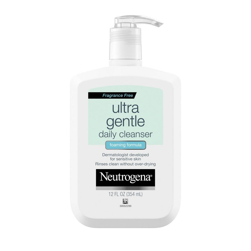 Neutrogena Ultra Gentle Foaming Facial Cleanser for Sensitive Skin - 12 fl oz