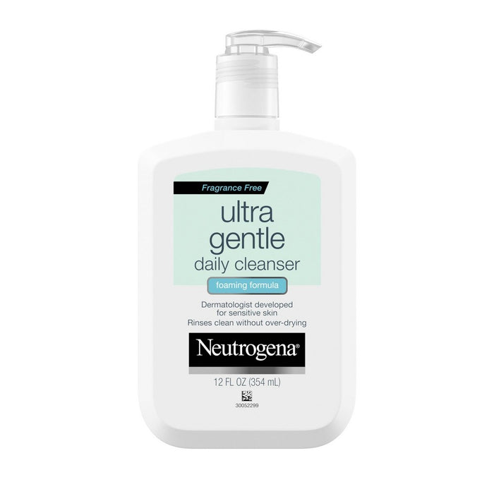 Neutrogena Ultra Gentle Foaming Facial Cleanser for Sensitive Skin - 12 fl oz