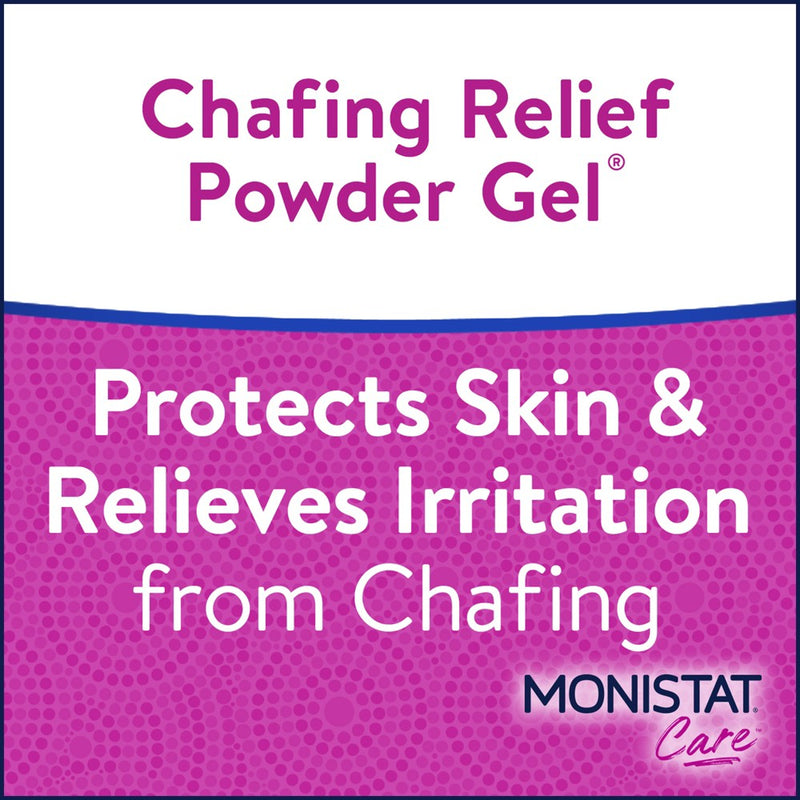 Monistat Care Feminine Chafing Relief Powder Gel, Anti-Chafe Protection - 1.5 oz