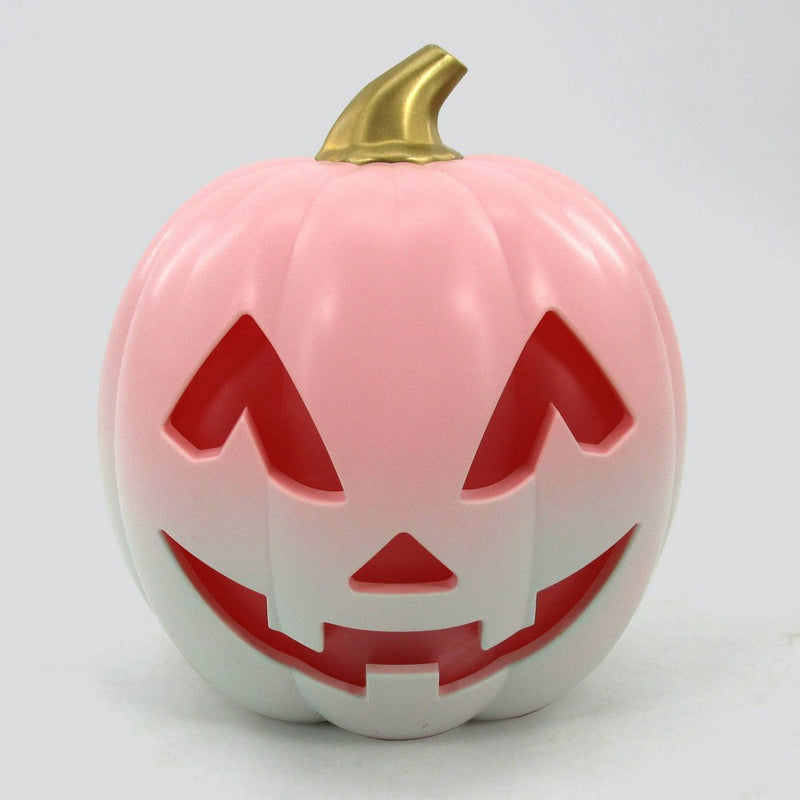 Halloween Jack-O-Lantern Pumpkin Figurines Pink - Bullseye's Playground