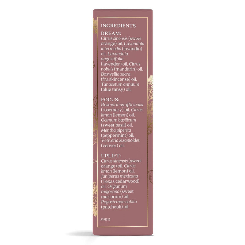3pk Sunrise to Sunset Essential Oil Set - Aura Cacia: Aromatherapy Trio with Lemon, Rosemary, No Animal Testing