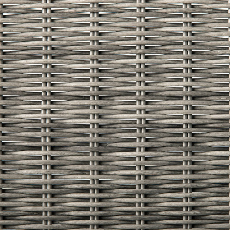 Wicker & Metal X Frame Patio Sofa - Gray - Threshold designed with Studio McGee (LOCAL PICKUP ONLY)