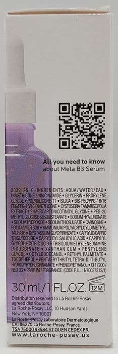 La Roche Posay Mela B3 Dark Spot Serum with Melasyl and 10% Niacinamide EXP 9/26