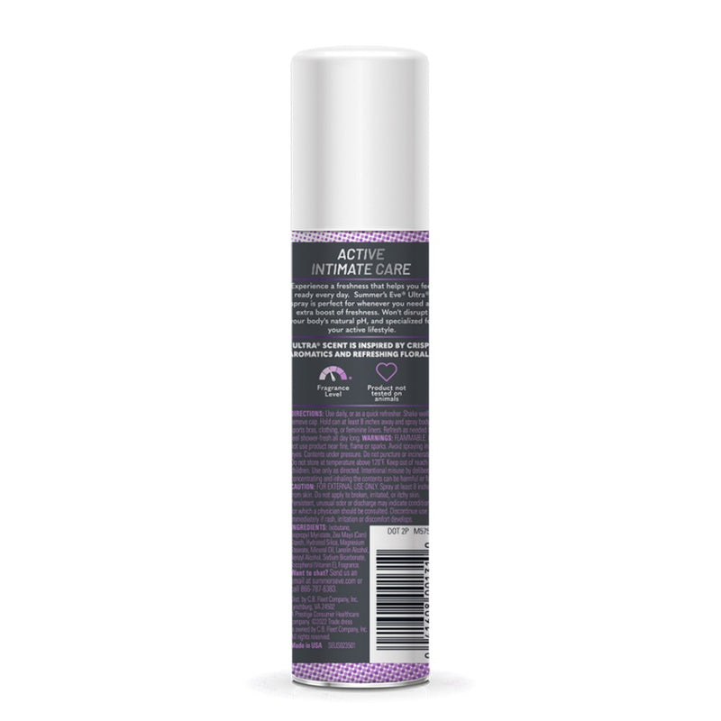 Summer's Eve Ultra Feminine Freshening Spray - 2oz