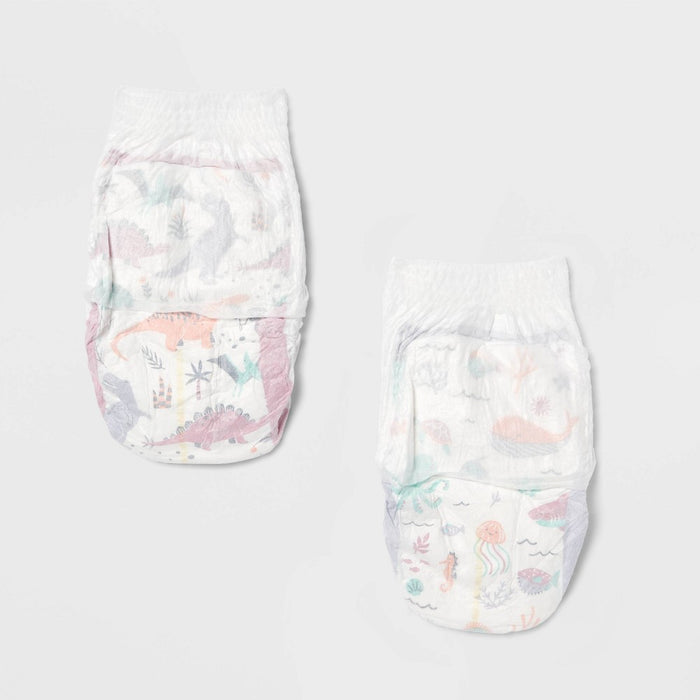 Girls' Disposable Training Pants - 3T-4T - 86ct - up&up