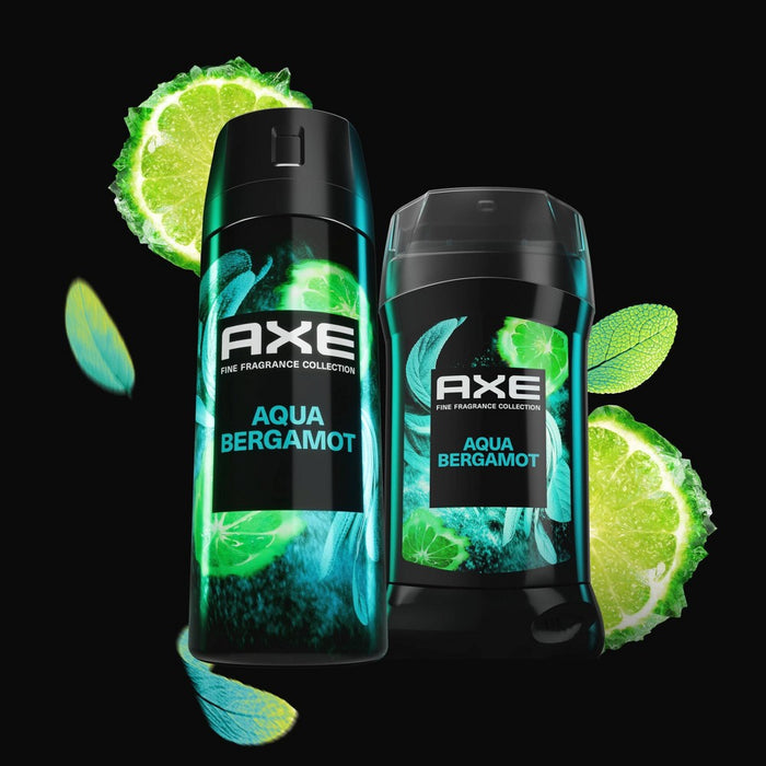 Axe Aqua Bergamot 72-Hour Aluminum-Free Premium Body Spray - Sage + Juniper - 4oz