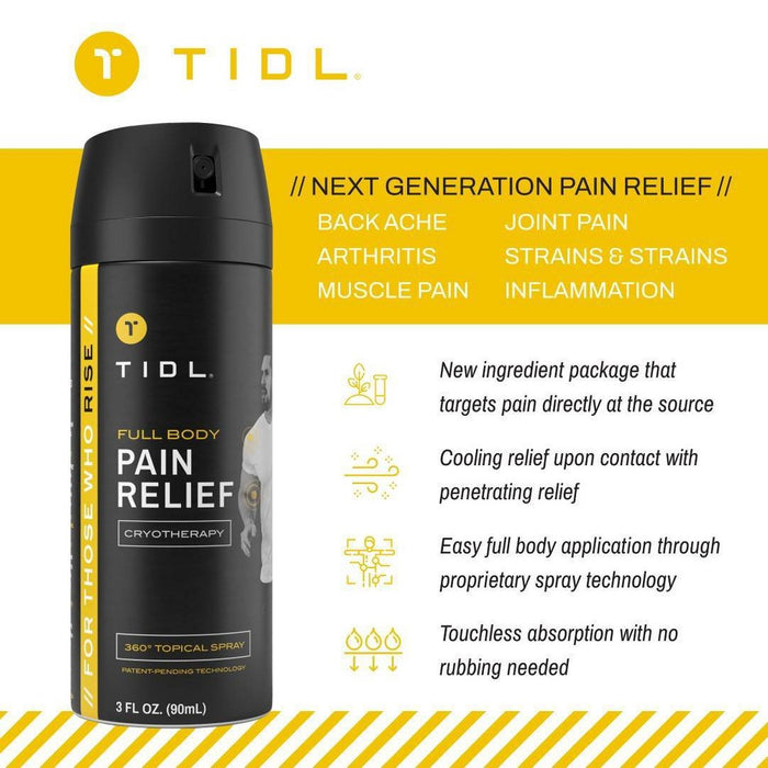 TIDL Sport Pain Relief Spray - 3 fl oz