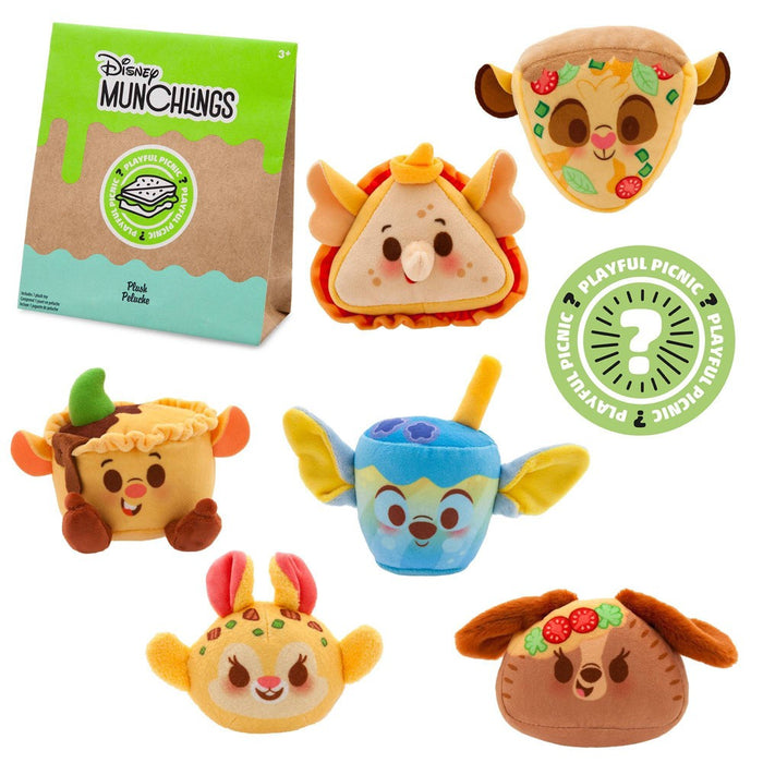 Disney Mickey Mouse & Friends Munchlings Picnic Mini Plush