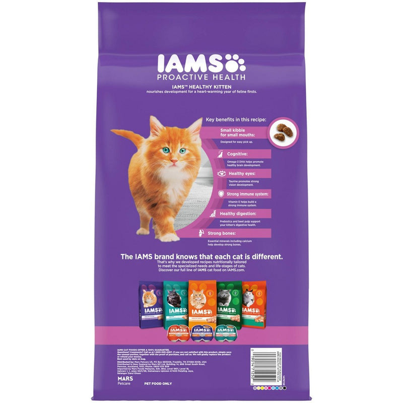 IAMS Proactive Health with Chicken Kitten Premium Dry Cat Food - 7lbs