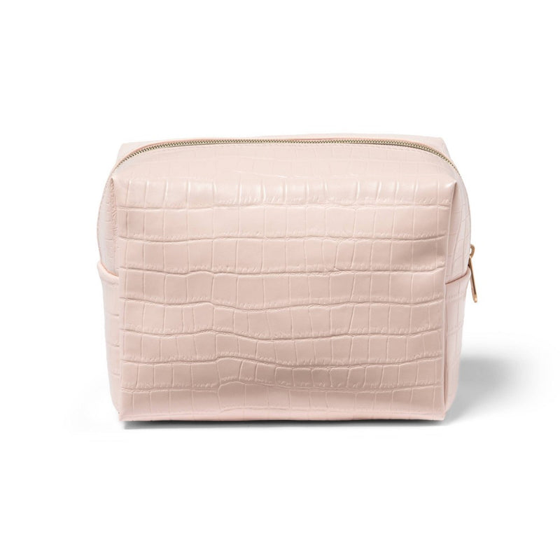 Sonia Kashuk Loaf Makeup Bag - Blush Faux Croc