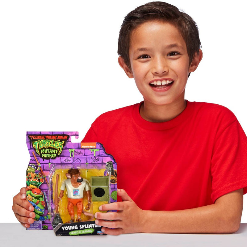 Teenage Mutant Ninja Turtles: Mutant Mayhem Young Splinter Figure