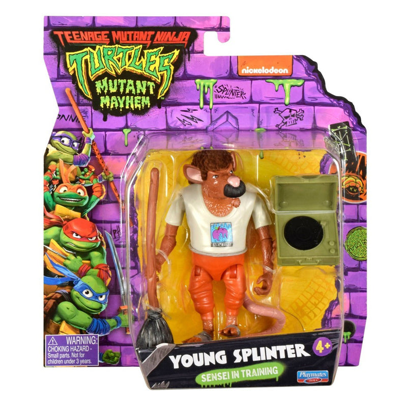 Teenage Mutant Ninja Turtles: Mutant Mayhem Young Splinter Figure
