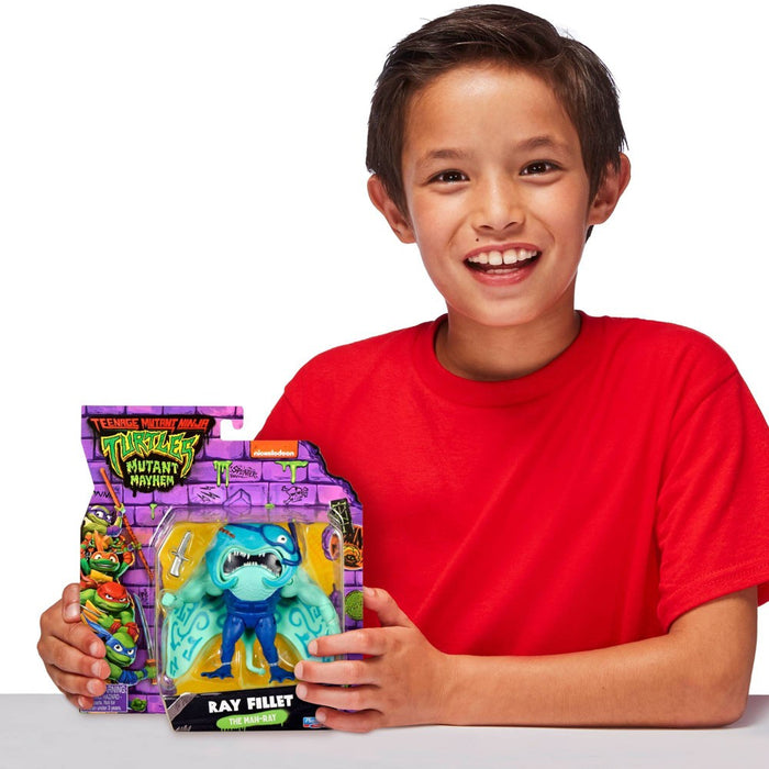 Teenage Mutant Ninja Turtles: Mutant Mayhem Ray Fillet Action Figure