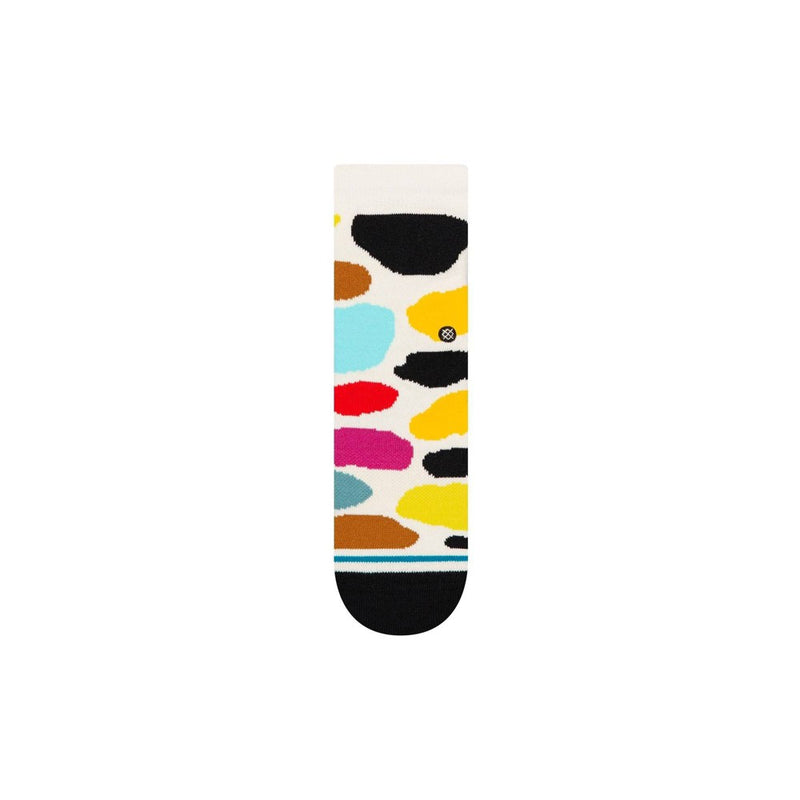 Stance Kids' Abstract Dots Crew Socks - L