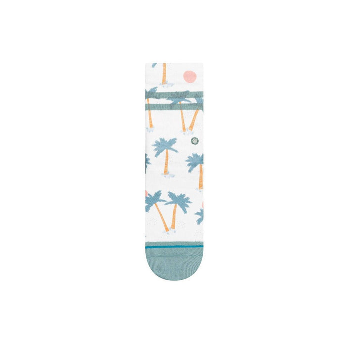 Stance Kids' Palm Crew Socks - Blue/White L