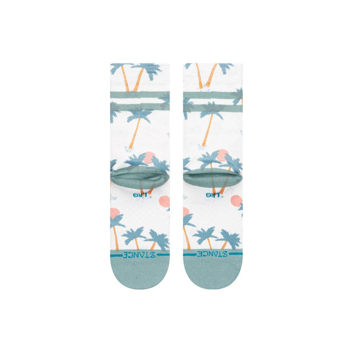 Stance Kids' Palm Crew Socks - Blue/White L