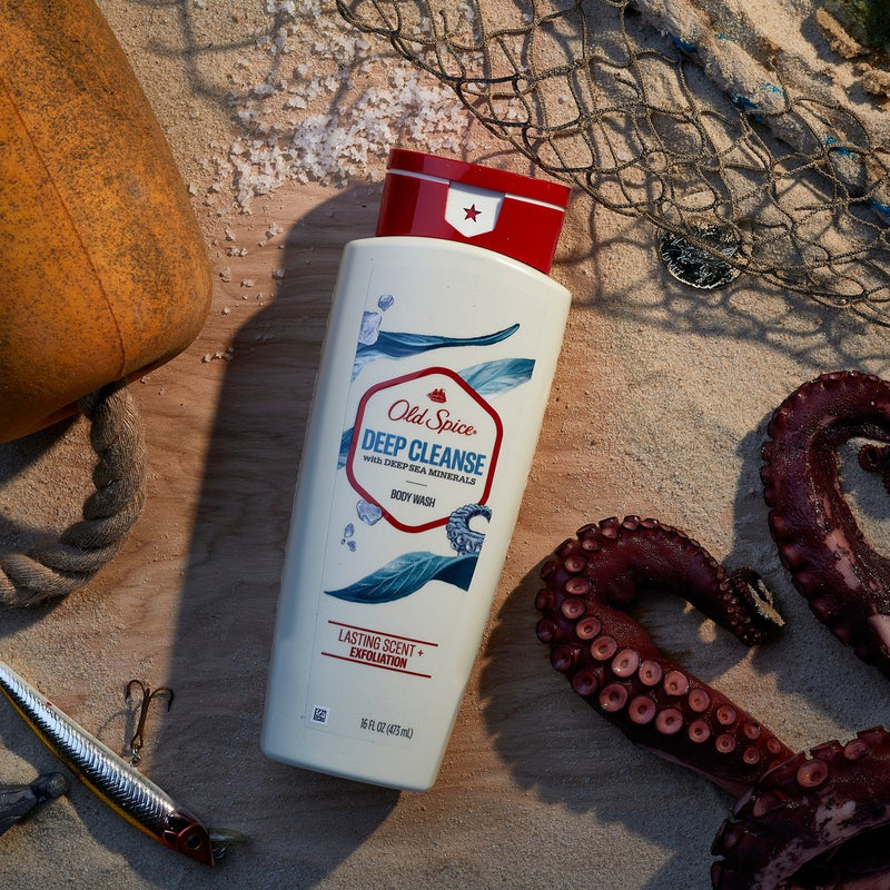 Old Spice Men's Body Wash - Deep Cleanse with Deep Sea Minerals - 30 fl oz