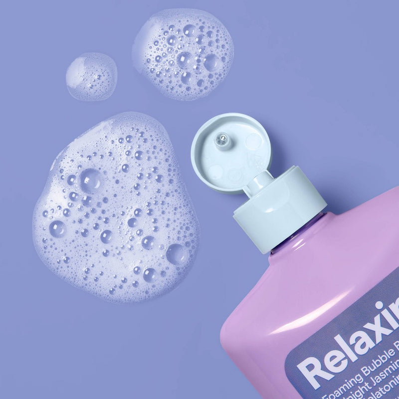Relaxing Foaming Bubble Bath - Midnight Jasmine Scent with Melatonin- 34oz - up&up