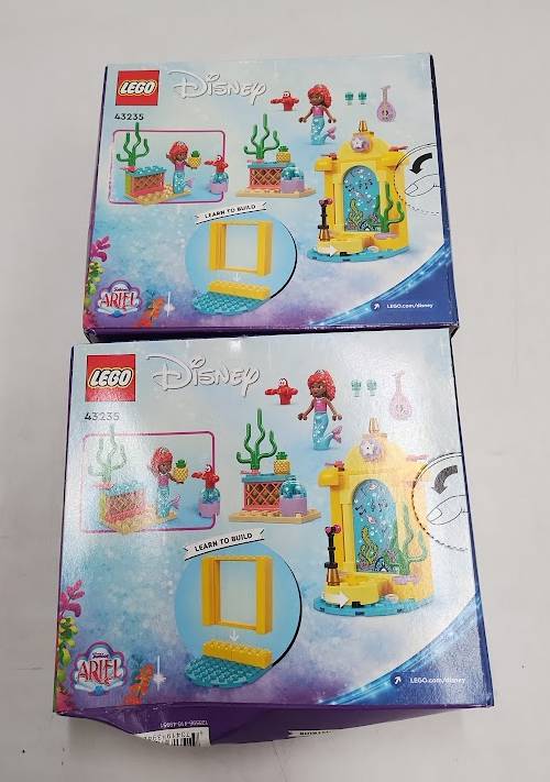 LOT OF 2 LEGO Disney Princess Ariel's Music Stage 43235 SEE DETAILS