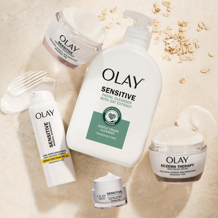 Olay Sensitive Mineral Face Sunscreen with Zinc Oxide - Fragrance Free - SPF 30 - 1.7 fl oz