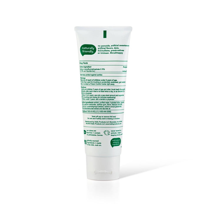 hello Naturally Whitening Fluoride Toothpaste