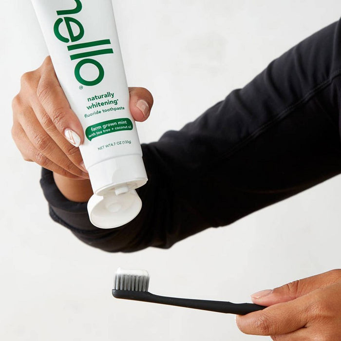 hello Naturally Whitening Fluoride Toothpaste