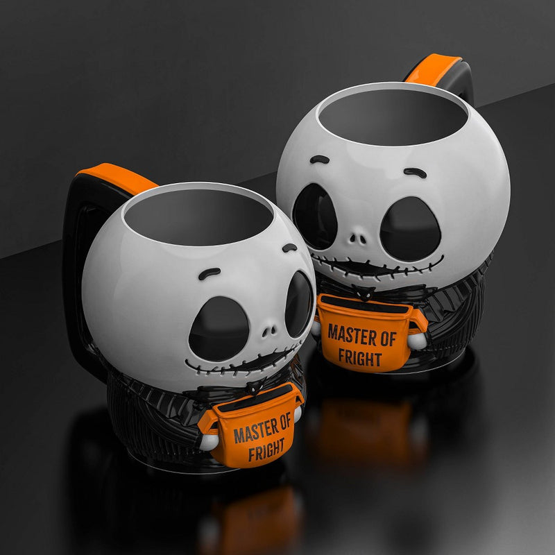 Zak Designs 11 fl oz Sculpted Halloween Mug Nightmare Before Christmas Jack