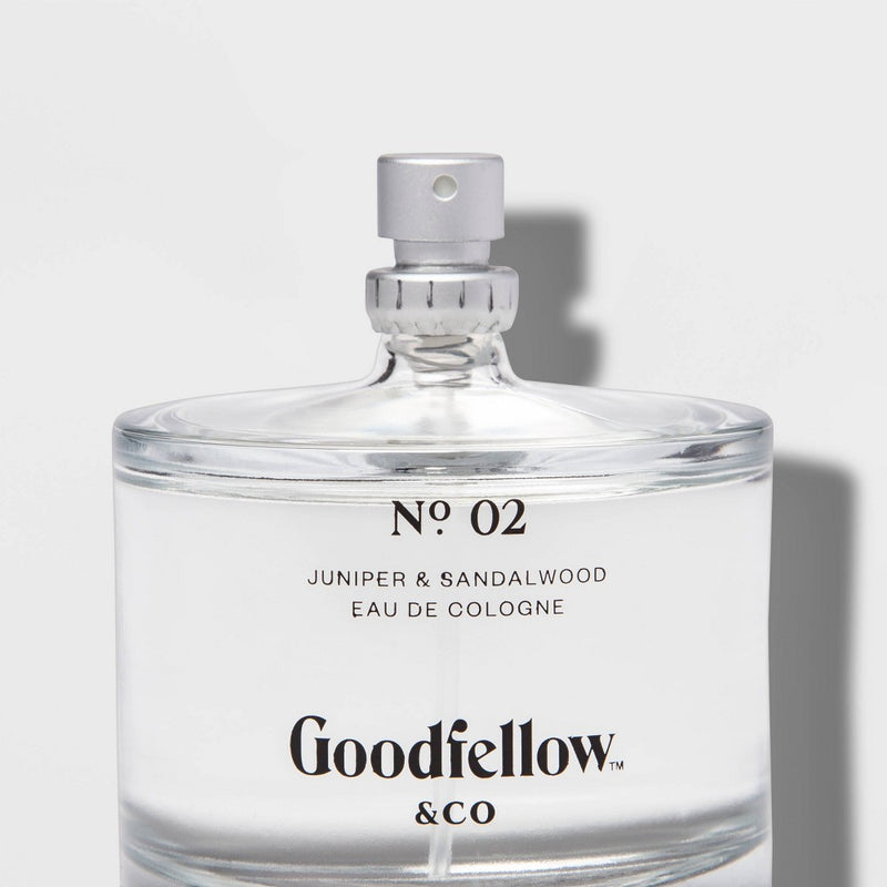 No. 2 Juniper & Sandalwood Men's Cologne - 3.4 fl oz - Goodfellow & Co