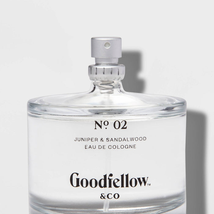 No. 2 Juniper & Sandalwood Men's Cologne - 3.4 fl oz - Goodfellow & Co