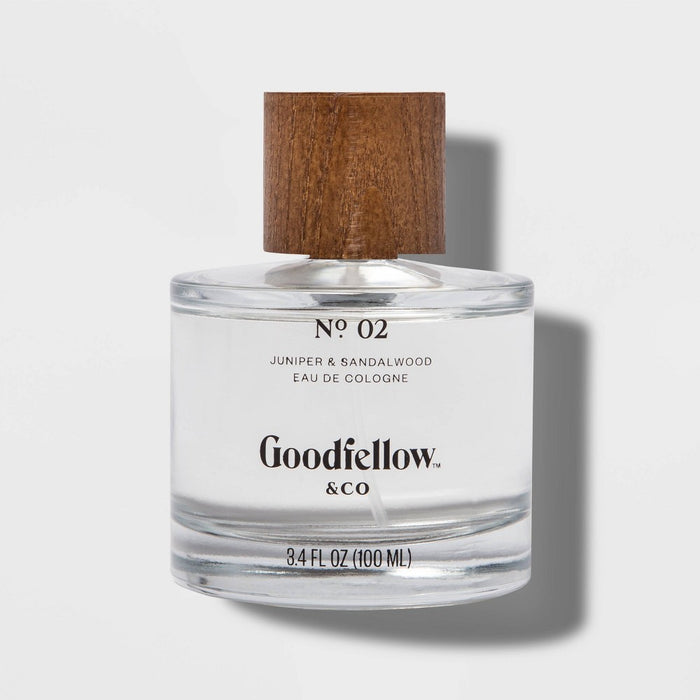 No. 2 Juniper & Sandalwood Men's Cologne - 3.4 fl oz - Goodfellow & Co