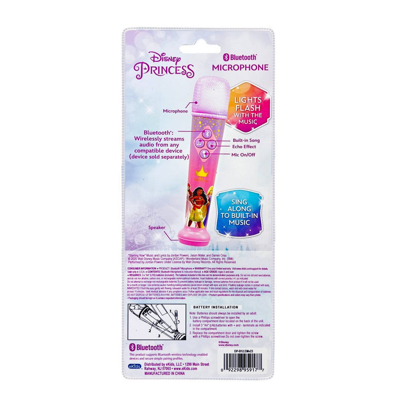 Disney Princess Bluetooth Karaoke Microphone