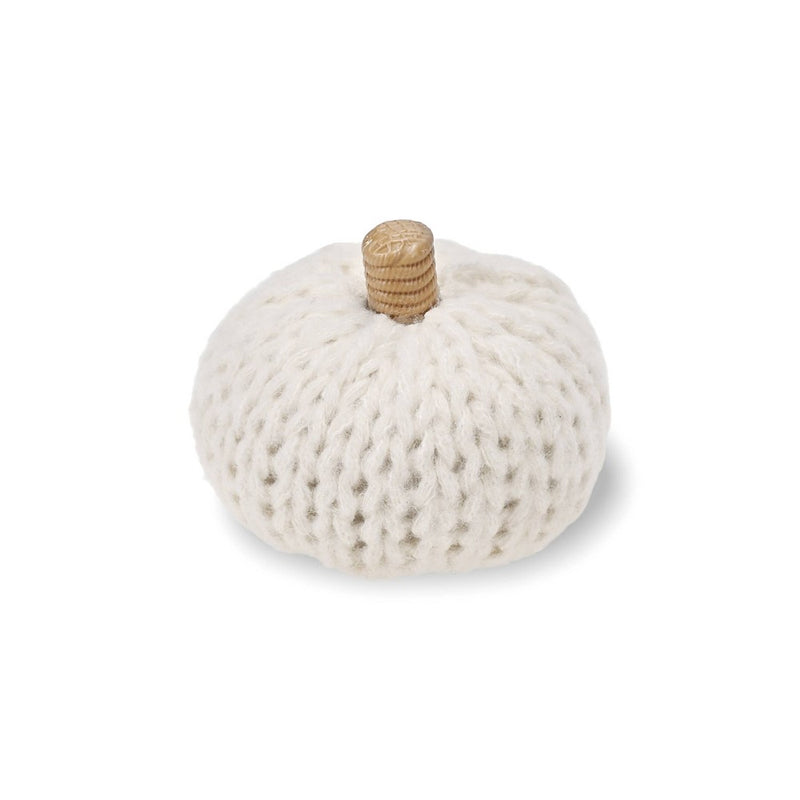 Small Sweater Knit Pumpkin Off White - Bullseye's Playground