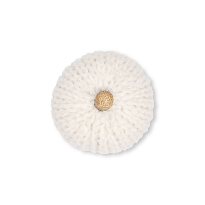 Small Sweater Knit Pumpkin Off White - Bullseye's Playground
