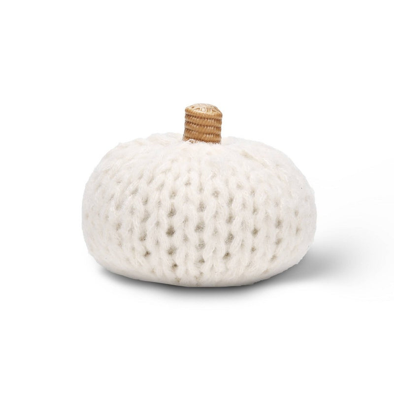 Small Sweater Knit Pumpkin Off White - Bullseye's Playground