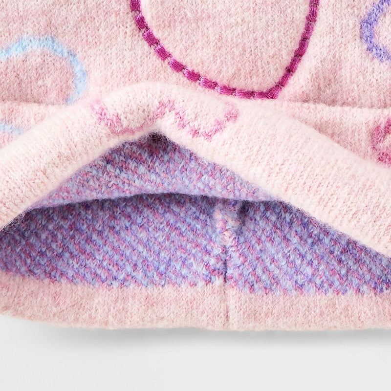 Toddler Girls' Beanies - Cat & Jack Pink 2T-5T