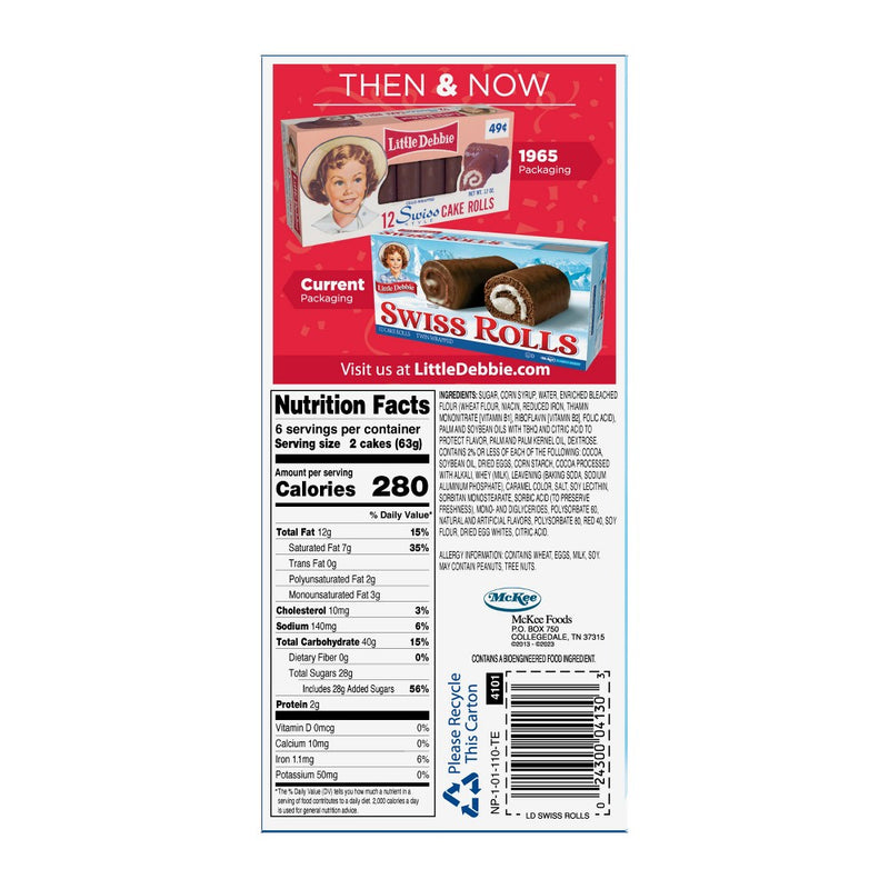 Little Debbie Swiss Rolls - 12ct/13.31oz