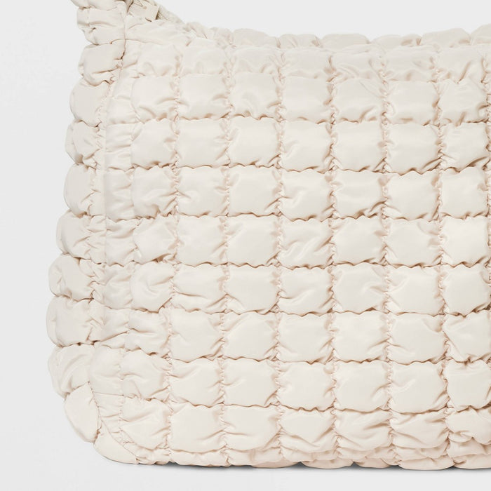 Puffer Hobo Bag - Wild Fable Off-White