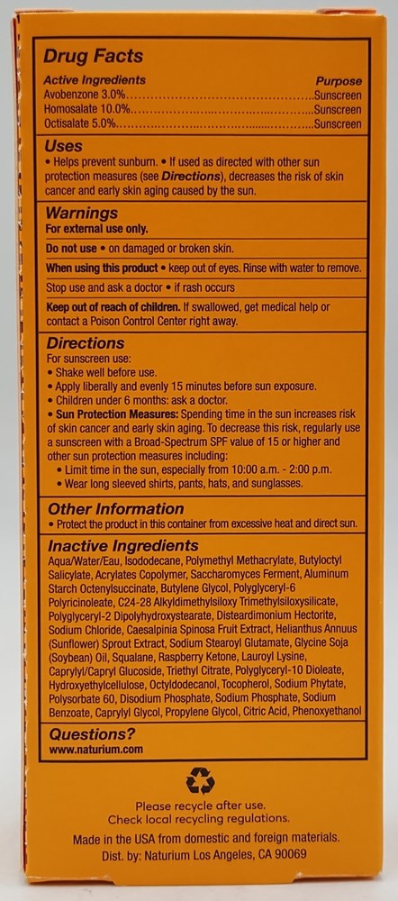 Naturium UV Reflect Antioxidant SPF50 Broad Spectrum Sunscreen - EXP 09/25