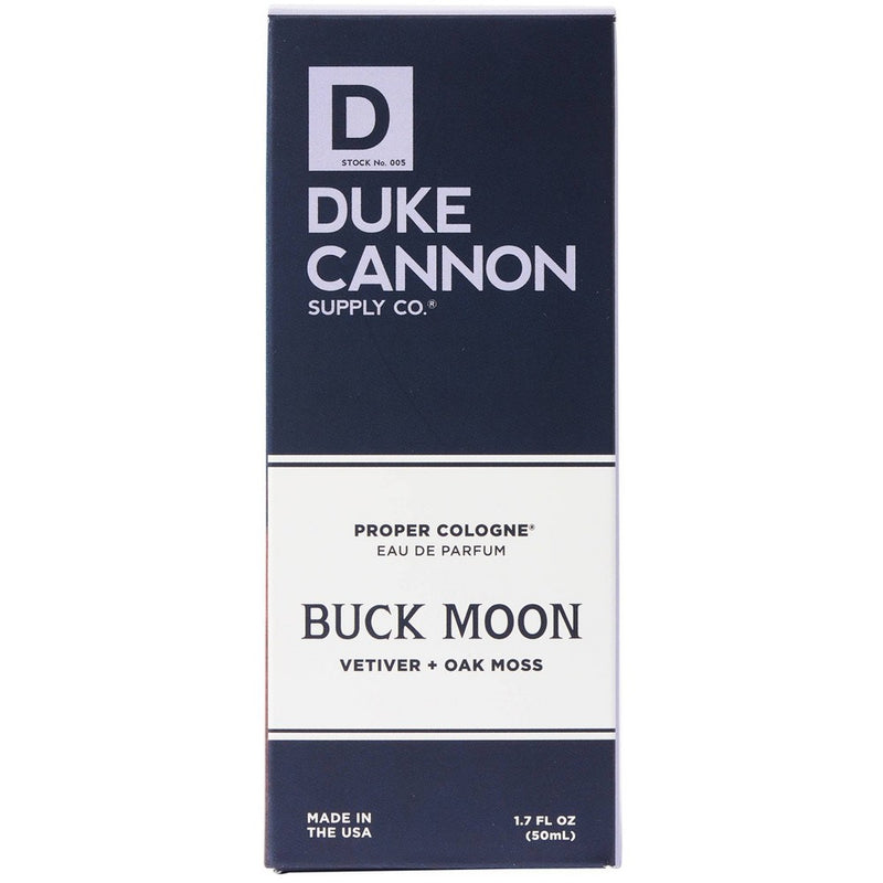 Duke Cannon Men's Buck Moon Proper Cologne - Vetiver & Oakmoss Cologne - 1.7 fl oz