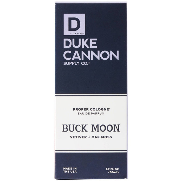 Duke Cannon Men's Buck Moon Proper Cologne - Vetiver & Oakmoss Cologne - 1.7 fl oz