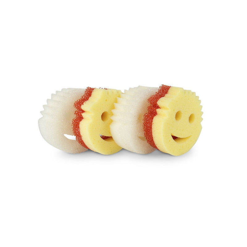 Scrub Daddy Dual-Sided Scrubber Sponge - 4ct